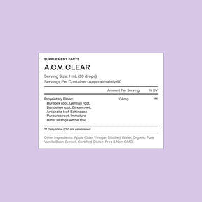 A.C.V. CLEAR
