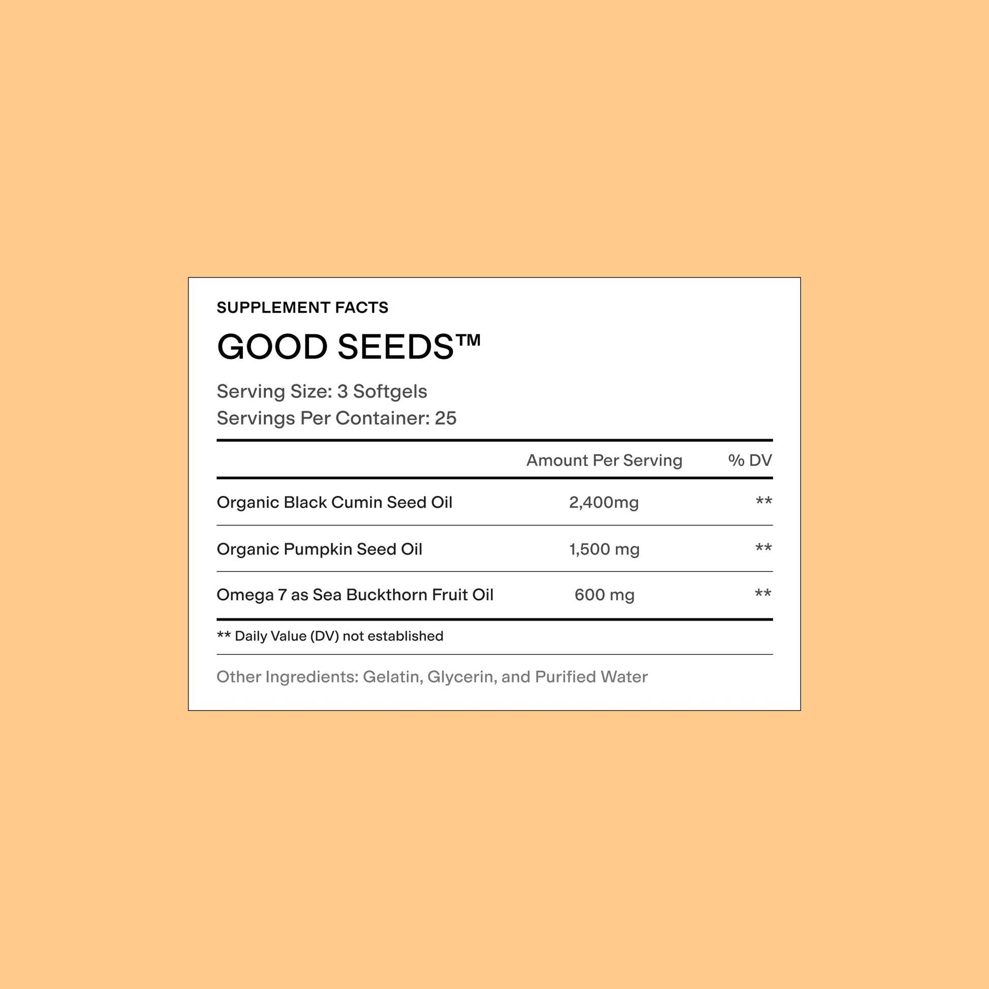 GOOD SEEDS