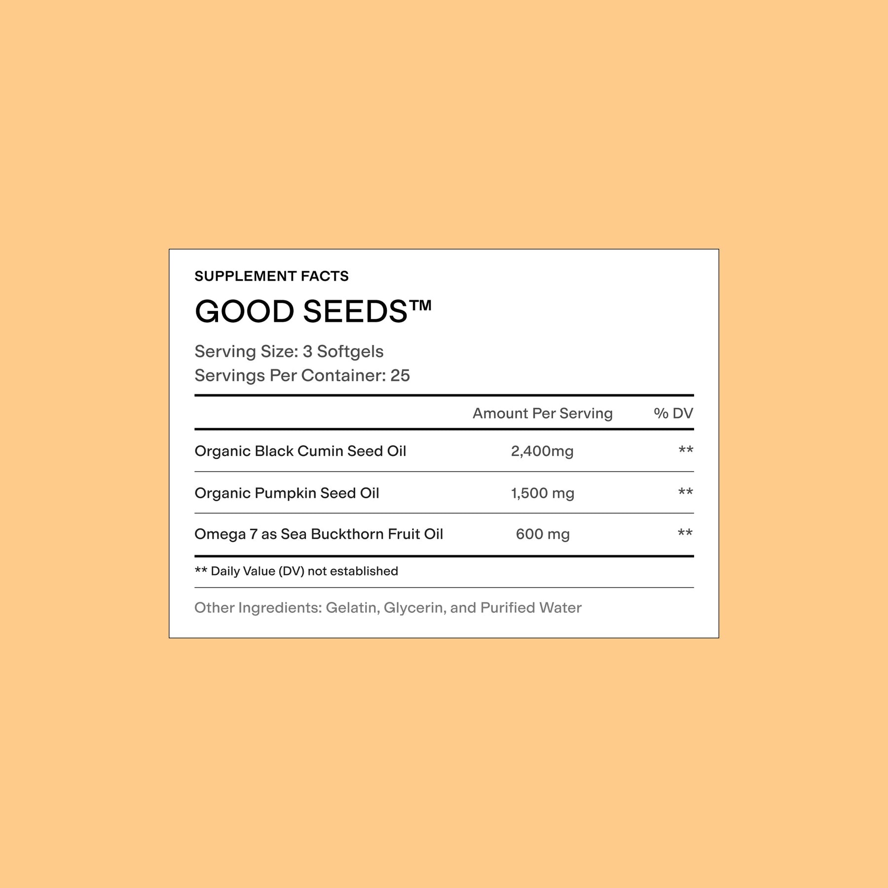 GOOD SEEDS