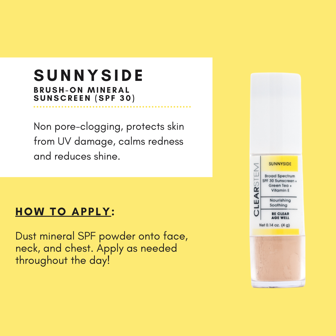 SUNNYSIDE™ - Brush-On Mineral Sunscreen (SPF 50)